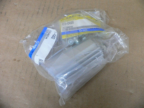 Smc Cq-D020 Clevis, Rear, Double, Cq2 Compact Cylinder