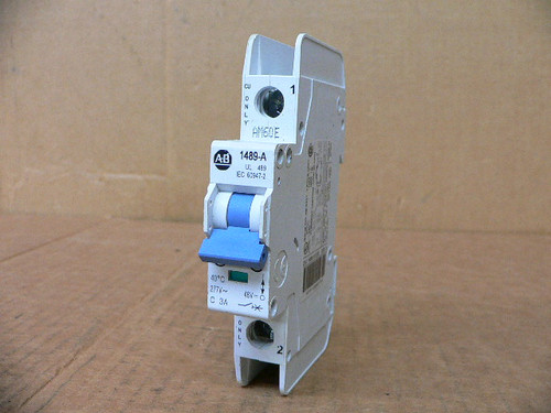 Allen-Bradley 1489-A1c030 Single Pole 3 Amp Circuit Breaker Allen-Bradley 1489-A1c030 Single Pole 3 Amp Circuit Breaker