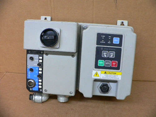 Allen Bradley 281D-F12z-Nb-R-3Fr, 280D-Fn-10-C Armor Start Base And Controller Allen Bradley 281D-F12z-Nb-R-3Fr, 280D-Fn-10-C Armor Start Base And Controller