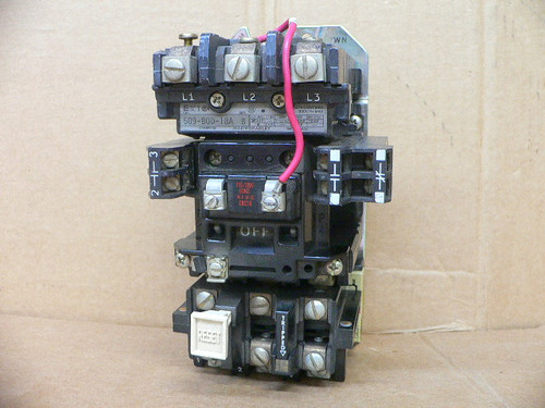 Allen Bradley 509-Bod-18A Starter 115/120V Allen Bradley 509-Bod-18A Starter 115/120V