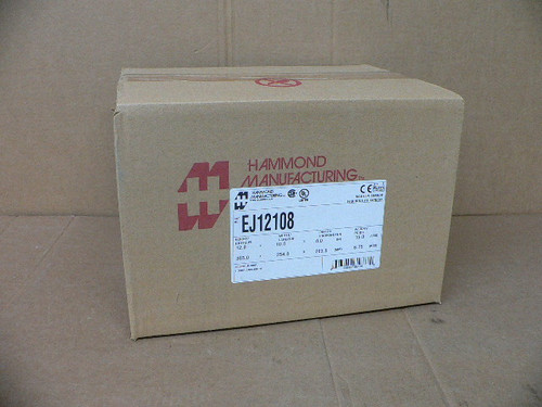 Hammond Manufacturing Ej12108 Enclosure Hammond Manufacturing Ej12108 Enclosure