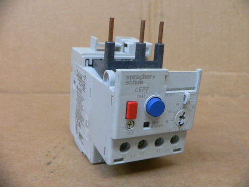 Sprecher + Schuh Cep7 - Eeeb Solid State Overload Relay Sprecher + Schuh Cep7 - Eeeb Solid State Overload Relay