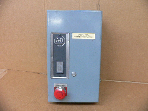 Allen-Bradley 509-Cac Non-Reversing Starter Allen-Bradley 509-Cac Non-Reversing Starter