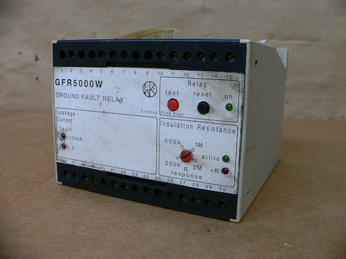 Woka Elektronik Gfr5000w Ground Fault Relay Woka Elektronik Gfr5000w Ground Fault Relay