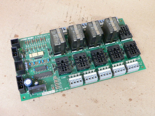 Mori Seiki E76083a01, 041015-017 Ap-Dtp-Mtx Robotic Control Board Mori Seiki E76083a01, 041015-017 Ap-Dtp-Mtx Robotic Control Board