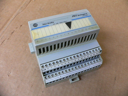 Allen-Bradley 1793-Ib16 Series A 16 Point 24 Vdc Sink Input Flex Allen-Bradley 1793-Ib16 Series A 16 Point 24 Vdc Sink Input Flex