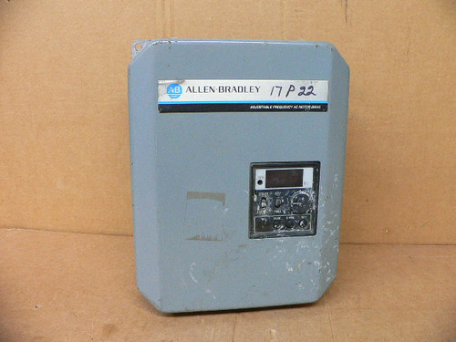 Allen Bradley 1333-Yab 3 Phase 3.6 Kva 460 Volt Adjustable Frequency Drive Allen Bradley 1333-Yab 3 Phase 3.6 Kva 460 Volt Adjustable Frequency Drive
