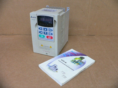 Delta Electronics Inc Vfd015b43a 380 V 1.5 Kw 2 Hp Variable Frequency Drive Inverter Delta Electronics Inc Vfd015b43a 380 V 1.5 Kw 2 Hp Variable Frequency Drive Inverter