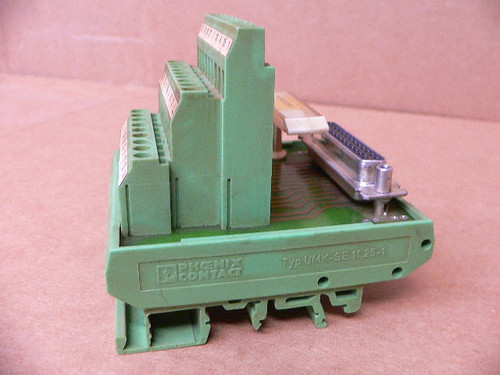 Phoenix Contact Flkms-D25 Sub/B Interface Terminal Block Module Phoenix Contact Flkms-D25 Sub/B Interface Terminal Block Module