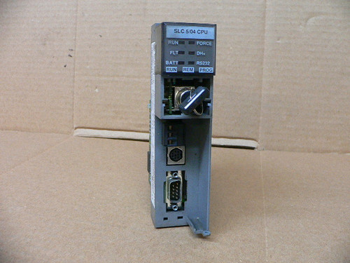 Allen Bradley 1747-L541 Slc 500 Processor & Key Unit