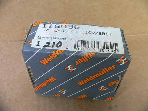 Weidmuller 116036 Analog To Digital Converter Weidmuller 116036 Analog To Digital Converter