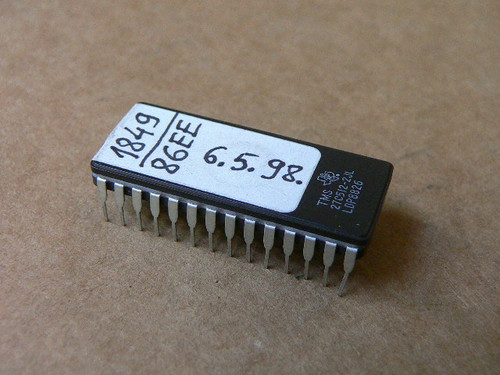 Texas Instruments 27C512-2Jl Ic Integrated Circuit Texas Instruments 27C512-2Jl Ic Integrated Circuit