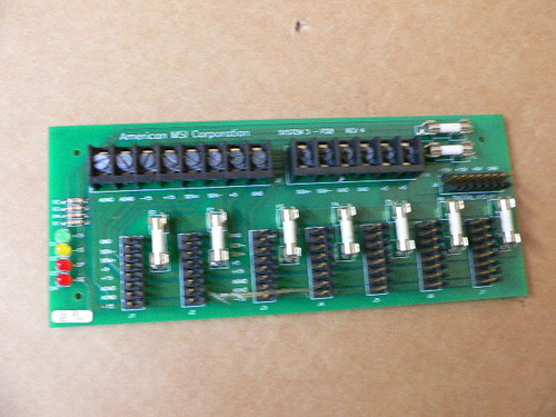 American Msi Corporation 3-Pdb Rev: 4 System Control Card American Msi Corporation 3-Pdb Rev: 4 System Control Card