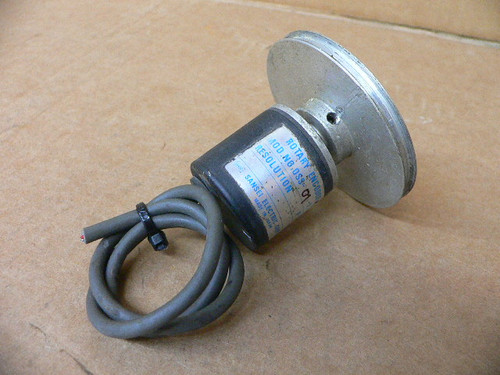 Sansei Electric Corp Oss-01-1 Shaft Optical Pulse Rotary Incremental Encoder Sansei Electric Corp Oss-01-1 Shaft Optical Pulse Rotary Incremental Encoder