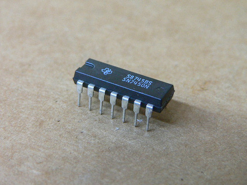 Texas Instruments Sn7450n Integrated Circuit Texas Instruments Sn7450n Integrated Circuit