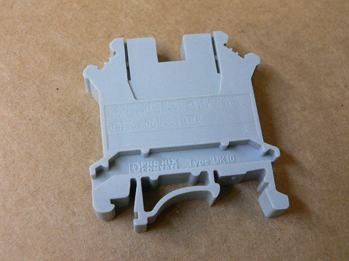Phoenix Contact Uk10 Din Rail Feed Through Terminal Block Phoenix Contact Uk10 Din Rail Feed Through Terminal Block