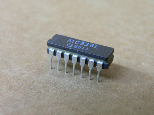 Motorola Mc836l Hex Inverter 8011 Integral Circuit Motorola Mc836l Hex Inverter 8011 Integral Circuit