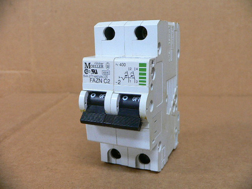 Klockner-Moeller Fazn C2-2 2P Circuit Breaker Klockner-Moeller Fazn C2-2 2P Circuit Breaker