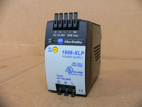 Allen Bradley 1606-Xlp30e Power Supply 30W, 24-28V Allen Bradley 1606-Xlp30e Power Supply 30W, 24-28V
