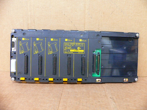 Omron C200h-Bc051-V2 Cpu Base Unit