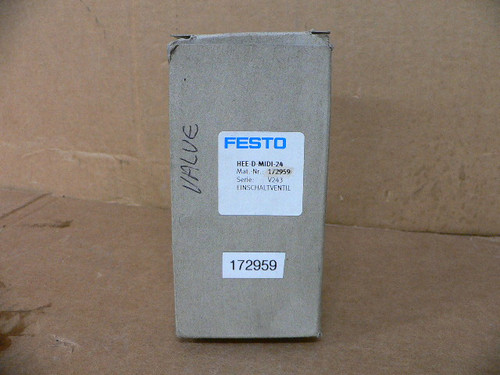 Festo Hee-D-Midi-24 Shut Off Valve