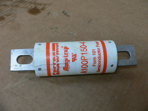 Ferraz Shawmut Amptrap A100p150-4 150A 1000Vac Fuse Ferraz Shawmut Amptrap A100p150-4 150A 1000Vac Fuse
