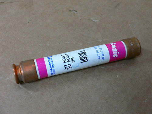 Ferraz Shawmut Trionic Trs6r Dual Element Time Delay Fuse 6A 600V Ferraz Shawmut Trionic Trs6r Dual Element Time Delay Fuse 6A 600V