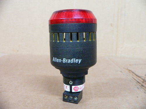 Allen Bradley 855Pc-B10me422 Panel Mount Sounder W Led 120Vac Allen Bradley 855Pc-B10me422 Panel Mount Sounder W Led 120Vac