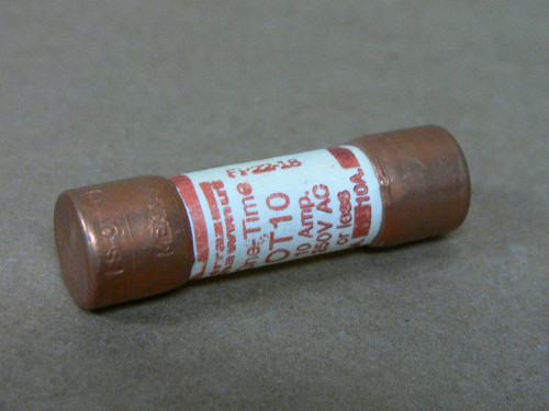 Ferraz Shawmut Ot10 10A 250V Fuse Class K5 Ferraz Shawmut Ot10 10A 250V Fuse Class K5