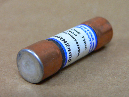 Ferraz-Shawmut Nrn2 Non Time Delay Fuse Class H Type P 2A Ferraz-Shawmut Nrn2 Non Time Delay Fuse Class H Type P 2A