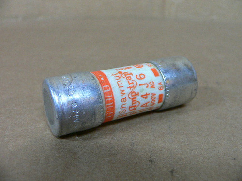 Gould Shawmut A4j6 6A Fuse Class J Gould Shawmut A4j6 6A Fuse Class J