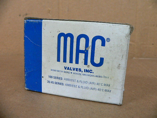 Mac Valves, Inc. 35A-Aaa-Daaj-1Ka Solenoid Valve Mac Valves, Inc. 35A-Aaa-Daaj-1Ka Solenoid Valve
