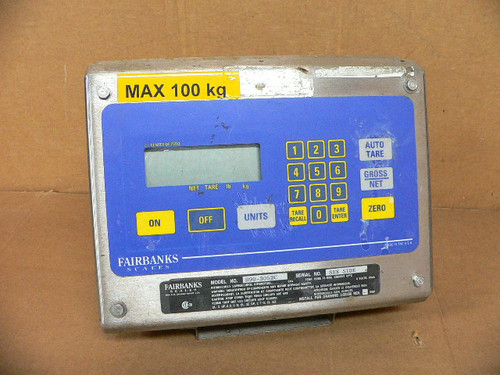 Fairbanks Scales H90-3052C Scale Operator Head Hmi Fairbanks Scales H90-3052C Scale Operator Head Hmi