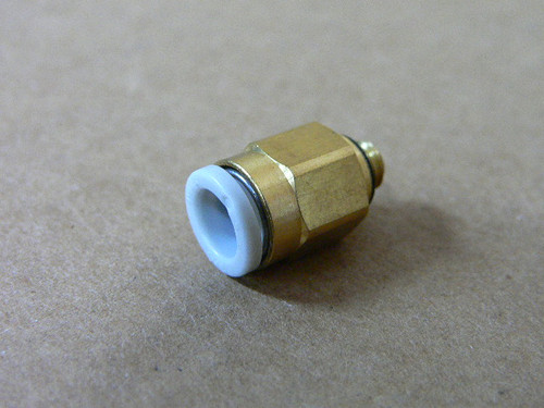 Smc Kq2h06-M5a Male Adapter, Push-To-Connect X Male Metric, 6Mm Tube Smc Kq2h06-M5a Male Adapter, Push-To-Connect X Male Metric, 6Mm Tube