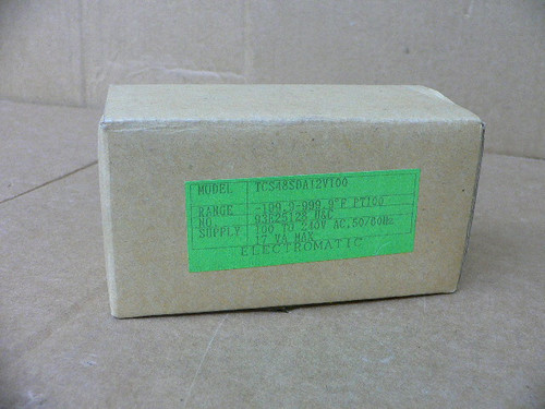 Electromatic Tcs48sda12v100 Process Temperature Controller Electromatic Tcs48sda12v100 Process Temperature Controller