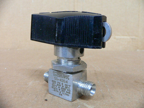 Whitey Ss-43S4 Ball Valve 1/4" Tube Fitting Whitey Ss-43S4 Ball Valve 1/4" Tube Fitting