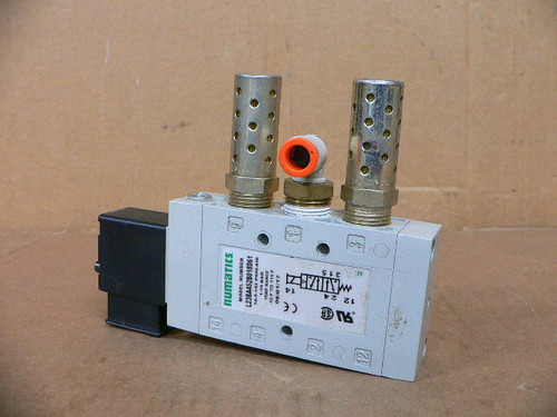 Numatics L23ba452b018d61 Single Solenoid Air Pilot Valve 3/8" Ports Numatics L23ba452b018d61 Single Solenoid Air Pilot Valve 3/8" Ports