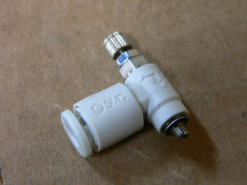 Smc As1201f-M3-04 Speed Control Flow Valve (Lot Of 6) Smc As1201f-M3-04 Speed Control Flow Valve (Lot Of 6)