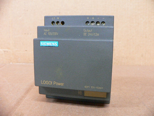 Siemens 6Ep1331-1Sh01 Power Supply 120/230Vac 1.3A 24Vdc