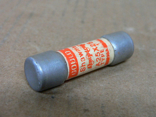 Gould A25x25 25A 300 Volt Ac Amp-Trap Fuse