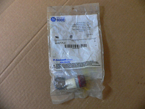 Allen Bradley 800Ep-Pl4 Pilot Light Allen Bradley 800Ep-Pl4 Pilot Light