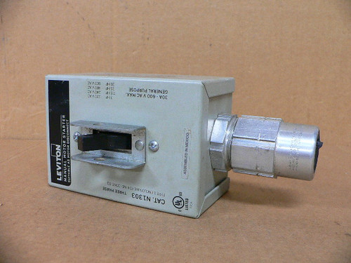 Leviton N1303-Ds Powerswitch Manual Motor Starter