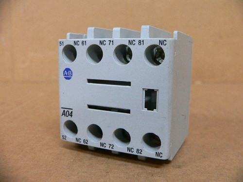 Allen Bradley 100-Fa04 Auxiliary Contact Allen Bradley 100-Fa04 Auxiliary Contact