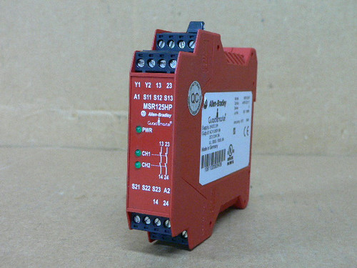 Allen Bradley 440R-D23171 Guardmaster Safety Relay Msr125hp Allen Bradley 440R-D23171 Guardmaster Safety Relay Msr125hp