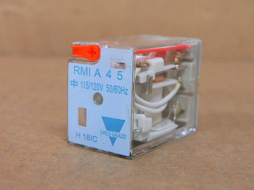 Carlo Gavazzi Rmi-A-4-5 Relay Module Rmi A 4 5 115/120V Carlo Gavazzi Rmi-A-4-5 Relay Module Rmi A 4 5 115/120V