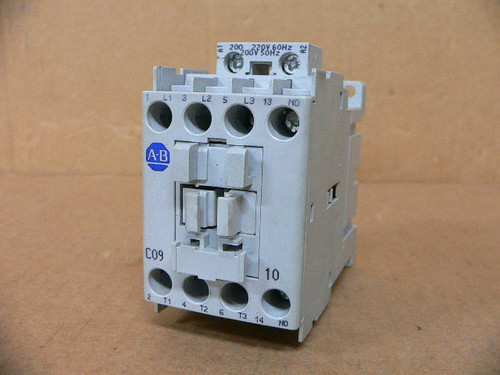 Allen Bradley 100-C09d10 Contactor 200/220 Allen Bradley 100-C09d10 Contactor 200/220