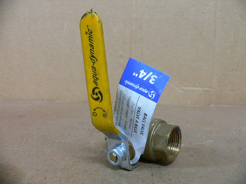 Aqua-Dynamic 1107-824 Ball Valve 3/4" Thread Full Port Aqua-Dynamic 1107-824 Ball Valve 3/4" Thread Full Port