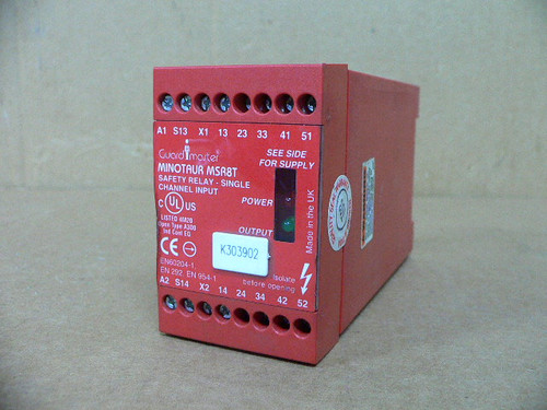 Allen Bradley 440R-E23031 Guardmaster Single Channel Safety Relay Allen Bradley 440R-E23031 Guardmaster Single Channel Safety Relay