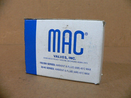 Mac Valves 45A-Ad2-Ddaa-1Ba Solenoid Valve Mac Valves 45A-Ad2-Ddaa-1Ba Solenoid Valve