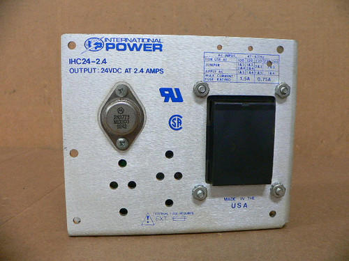 International Power Ihc24-2.4 Power Supply International Power Ihc24-2.4 Power Supply